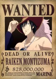 Raiken Wanted Poster