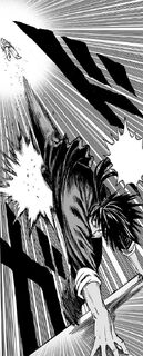 Suiryu kicks Saitama up