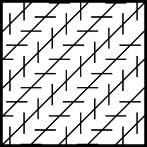 Zollner Illusion