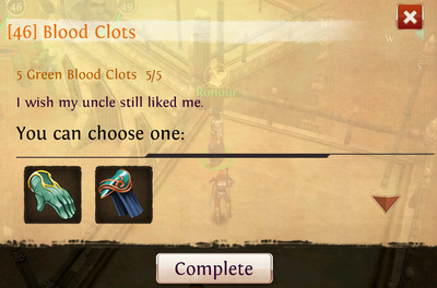 Quest blood clots complete