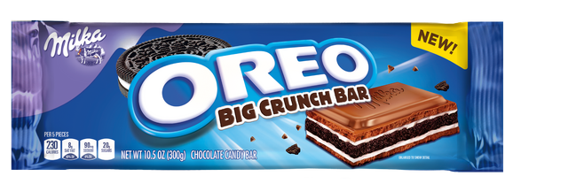 File:Milka OREO Big Crunch Chocolate Candy Bar 10oz.png