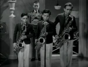 Boy Saxophone Players