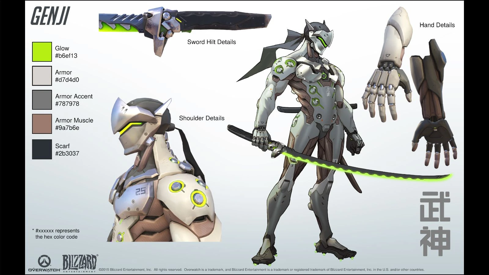 Image - Genji Reference.jpg | Overwatch Wiki | FANDOM powered by Wikia