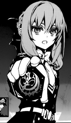File:Shinoa Showing Her Badge.png
