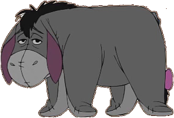 eeyore pooh disney winnie donkey wiki characters sad dysthymic eyore disorder grey depressed wikia he had if challenge background fandom