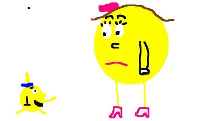 Giantess Ms. Pac-Man