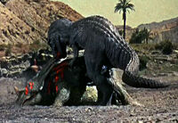 Gwangi vs Styracosaurus