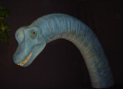 Brachiosaurus Animatronic model NHM2