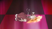 Ep01 - queen of hearts doll fallen and makes fire