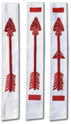 Order of the Arrow sashes