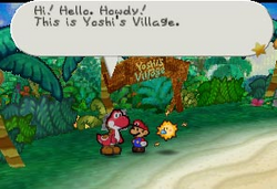 Yoshi's village
