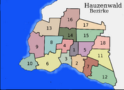 Hauzenwald-Bezirke