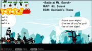 Battle at mt gonrok