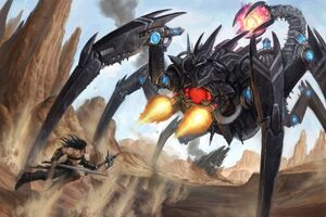 Numerian mecha scorpion