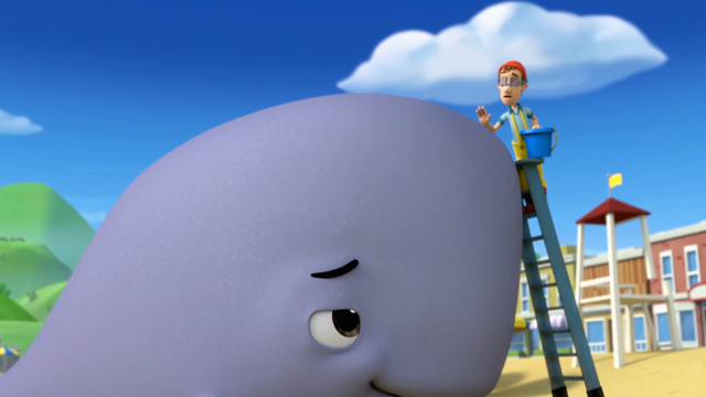 File:PAW Patrol - Baby Whale and Cap'n Turbot - Very Big Baby 2.png