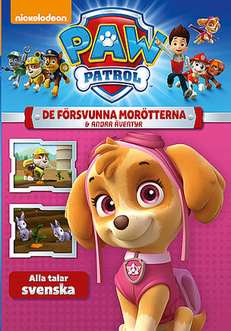 File:PAW Patrol De försvunna morötterna & andra äventyr DVD.jpg