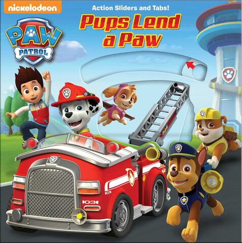 File:PAW Patrol Nickelodeon Pups Lend a Paw Book Cover Art.jpg