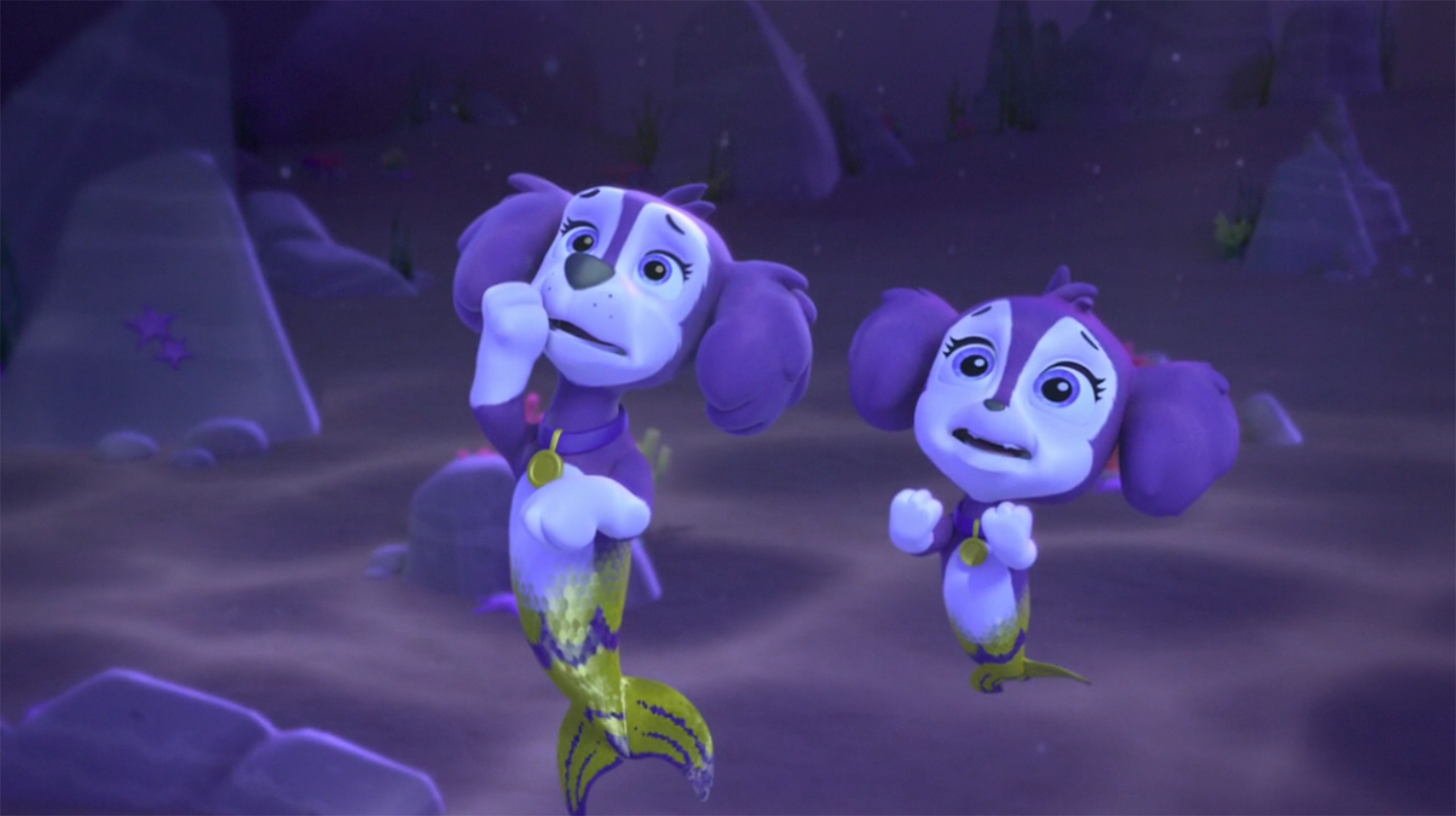 paw patrol mermaid pups