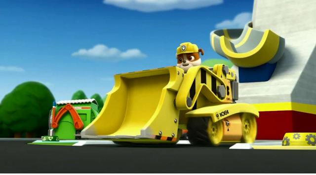 File:Rubble in his bulldozer.png