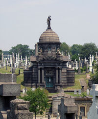 Johnston Tomb, Calvary Cemetery