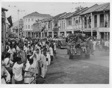 Royal Marines in George Town, Penang