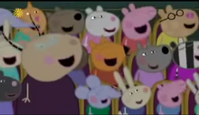 Peppa pig cheer