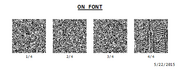 ON FONT