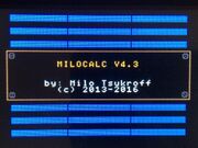 MILOCALC43 Splashscreen