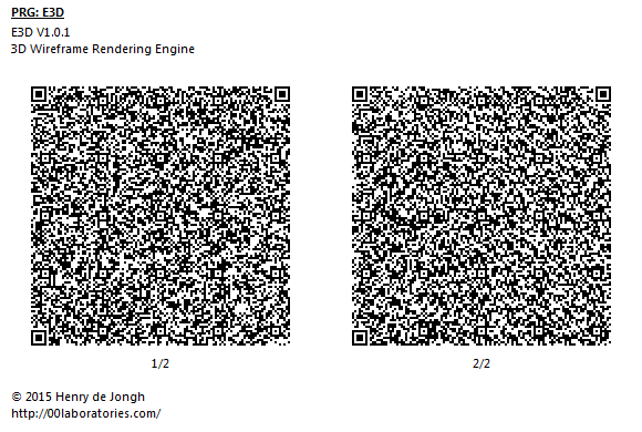 Qr e3d 00laboratories