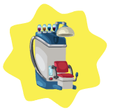 Pet hair makeover machine