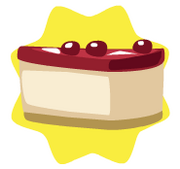 Cherry cheesecake