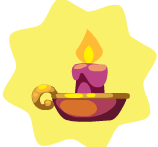 Medieval Candle