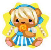 Gretel bear plushie