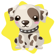 Dalmatian plushie