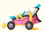 Roller skate car