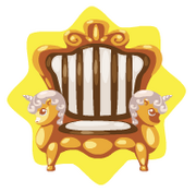Golden olympus chair