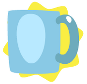 Light blue mug