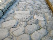 Roman Road Surface at Herculaneum