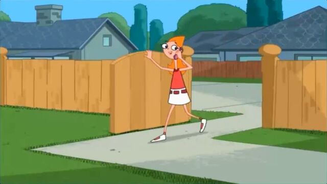 File:Candace coming through the gate while talking on the phone.jpg