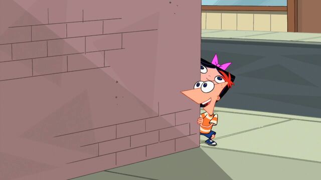 File:Isabella and Phineas realize it's just Steve.jpg