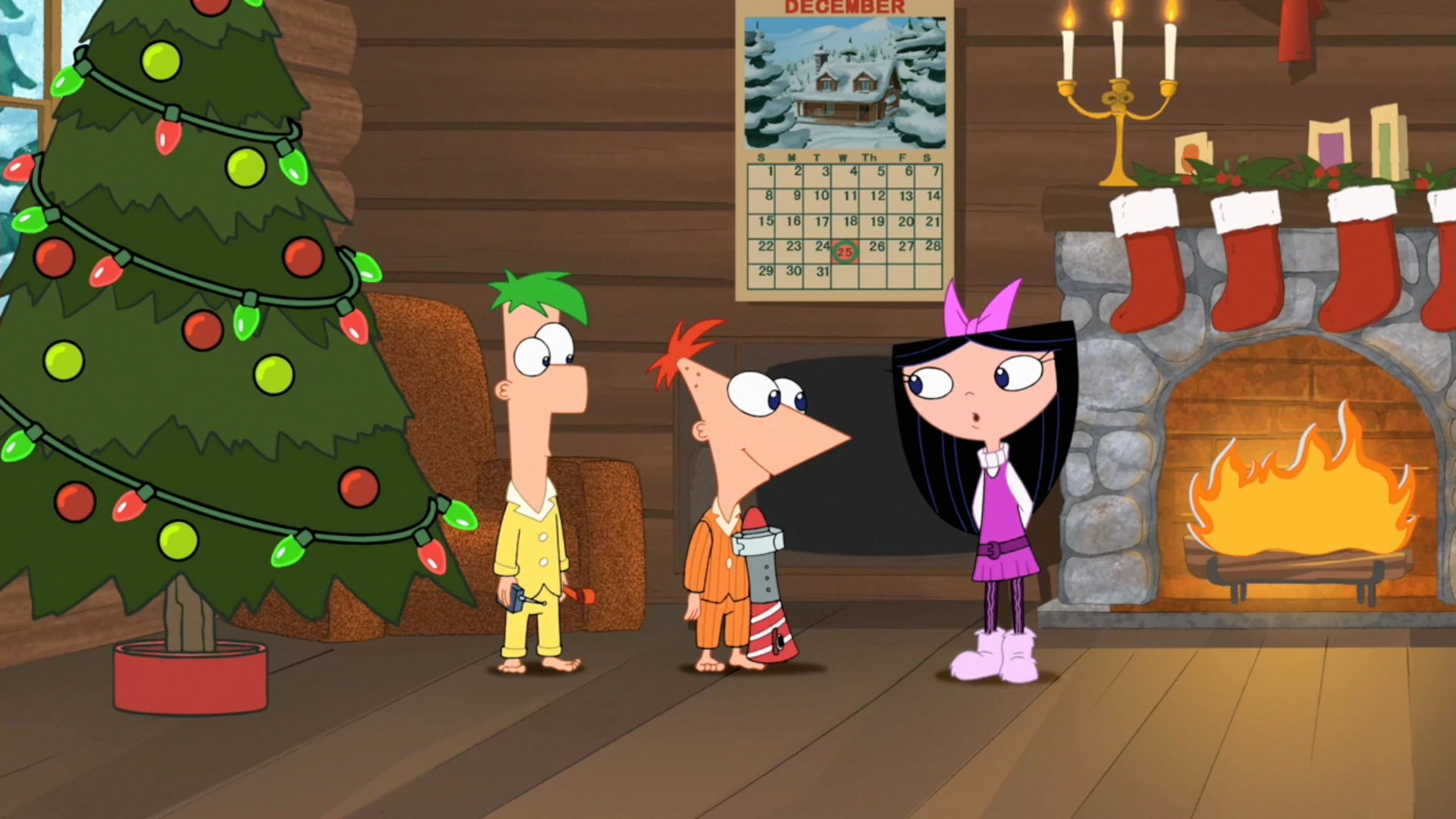 Christmas Phineas And Ferb 