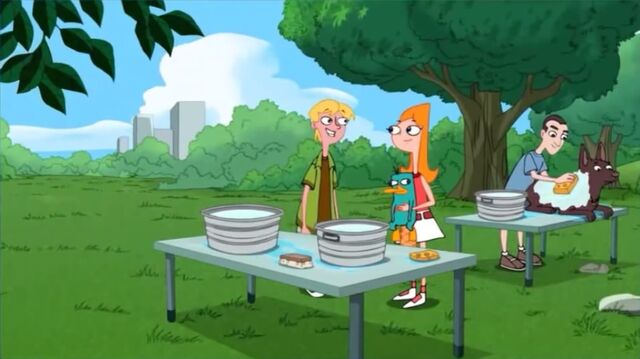 File:Candace and Jeremy arrive at the pet wash.jpg