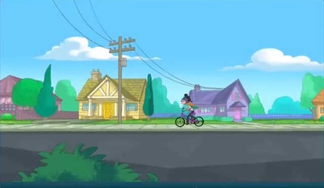 File:Candace riding her bike home.jpg