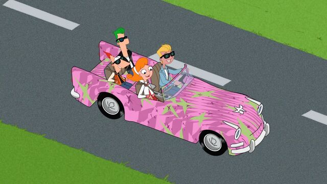 File:Pink pattern on car.jpg