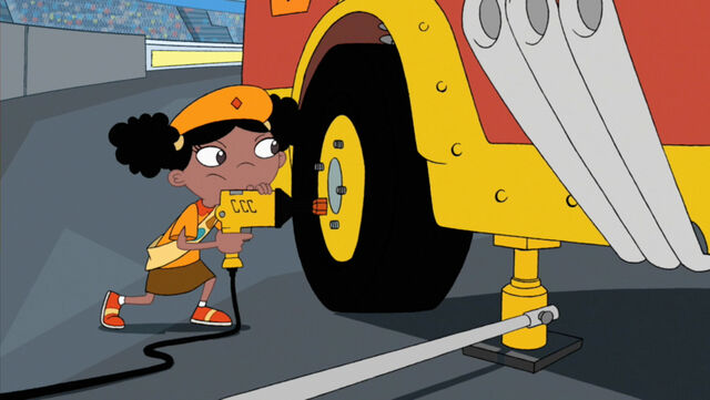 File:Holly loosens tire.jpg