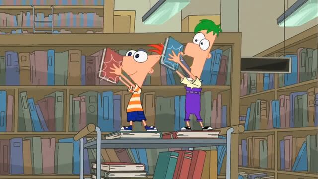 File:P&F bang their books.jpg