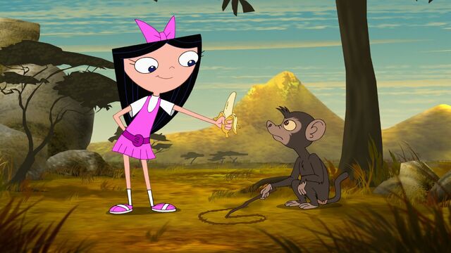 File:Isabella feeds a baboon.jpg