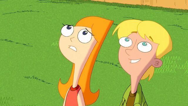 File:Candace and Jeremy see the fireworks that came from the eploded batting cage.jpg
