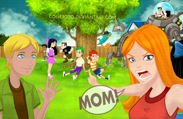 File:Phineas and Ferb, by CONEJOTO.jpg