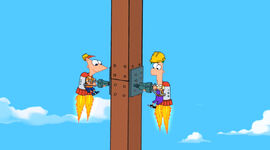 Phineas and Ferb are stacking steel.jpg